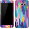 Etta Vee Pink Sparkle Brush Stroke Galaxy S7 Edge Skin