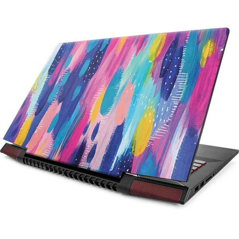 Etta Vee Pink Sparkle Brush Stroke Lenovo IdeaPad Skin