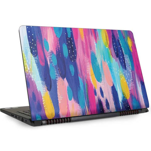 Etta Vee Pink Sparkle Brush Stroke Dell Inspiron Skin