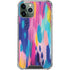 Pink Sparkle Brush Stroke by Etta Vee iPhone 11 Pro Max Clear Case