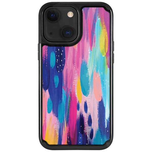Etta Vee Pink Sparkle Brush Stroke iPhone 13 Cargo Case