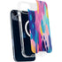 Etta Vee Pink Sparkle Brush Stroke iPhone 13 MagSafe Case
