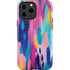 Etta Vee Pink Sparkle Brush Stroke iPhone 13 Pro Max Impact Case