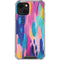 Pink Sparkle Brush Stroke by Etta Vee iPhone 15 Plus Clear Case