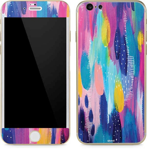 Etta Vee Pink Sparkle Brush Stroke iPhone 6/6s Skin