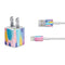 Etta Vee Pink Sparkle Brush Stroke iPhone Charger (5W USB) Skin