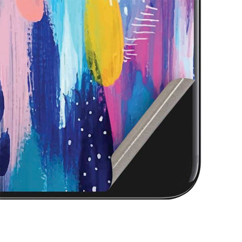 Etta Vee Pink Sparkle Brush Stroke iPhone SE (2nd & 3rd Gen) Skin