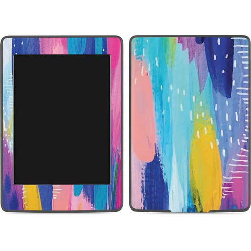 Etta Vee Pink Sparkle Brush Stroke Amazon Kindle Skin