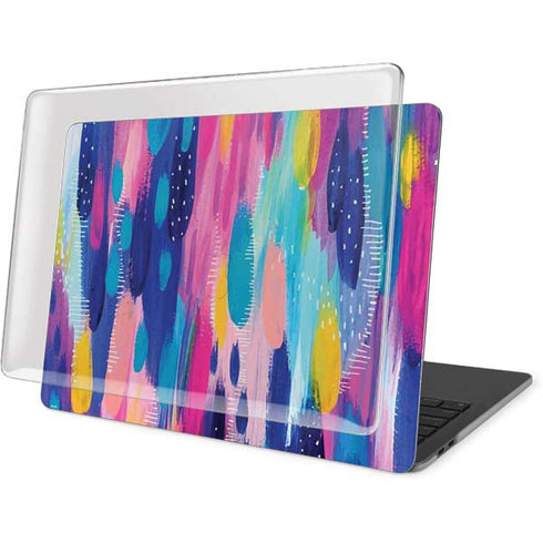 Etta Vee Pink Sparkle Brush Stroke MacBook Pro 13in (2020) Case plus Skin