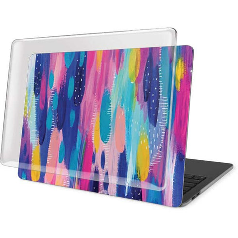 Etta Vee Pink Sparkle Brush Stroke MacBook Pro 15in (2016-19) Case plus Skin