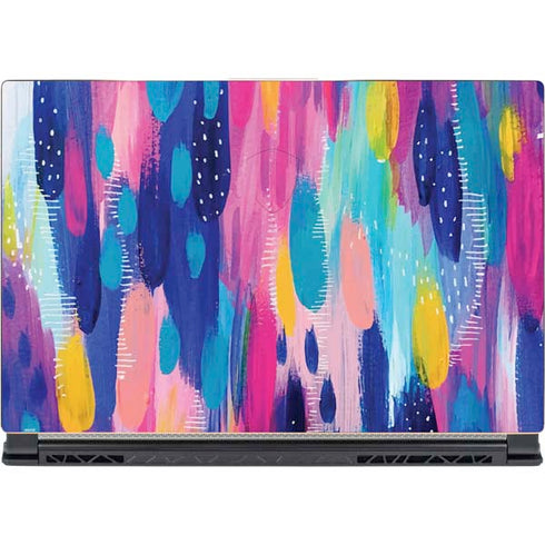 Etta Vee Pink Sparkle Brush Stroke MSI GS65 Stealth Laptop Skin