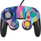 Etta Vee Pink Sparkle Brush Stroke Nintendo GameCube Controller Skin