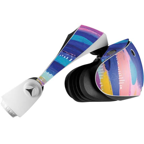 Etta Vee Pink Sparkle Brush Stroke PlayStation VR2 Skin
