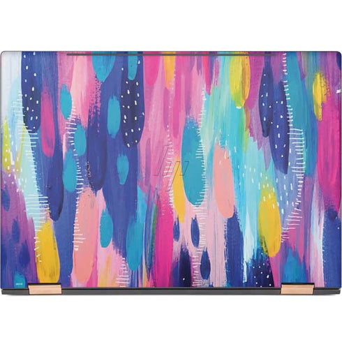 Pink Sparkle Brush Stroke by Etta Vee HP Spectre Skin