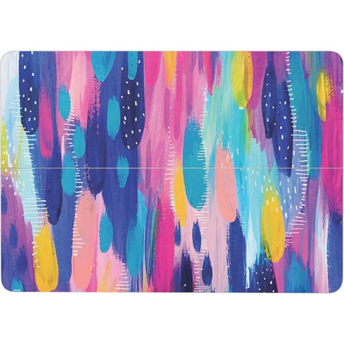 Etta Vee Pink Sparkle Brush Stroke Surface Laptop Studio Skin