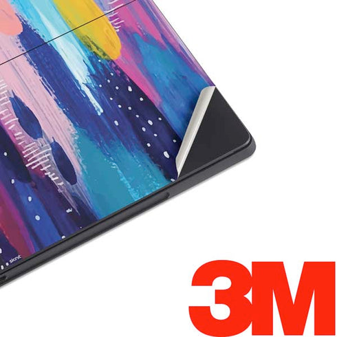 Etta Vee Pink Sparkle Brush Stroke Surface Pro 7 Skin