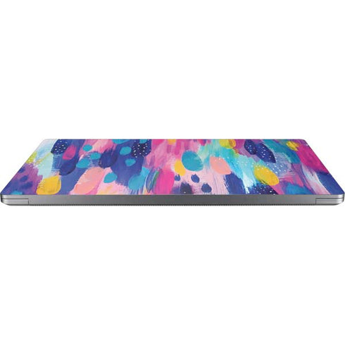 Etta Vee Pink Sparkle Brush Stroke Universal Laptop 18in (14.6 x 10.6in) Skin