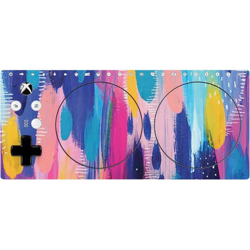 Etta Vee Pink Sparkle Brush Stroke Xbox Adaptive Controller Skin