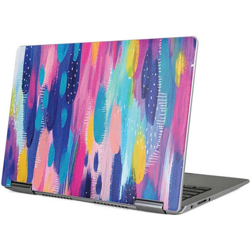 Etta Vee Pink Sparkle Brush Stroke Yoga 710 14in Skin