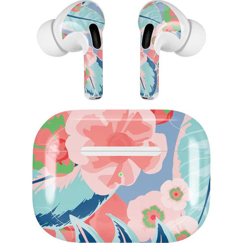 Pink Spring Flowers Apple AirPods Pro Skin