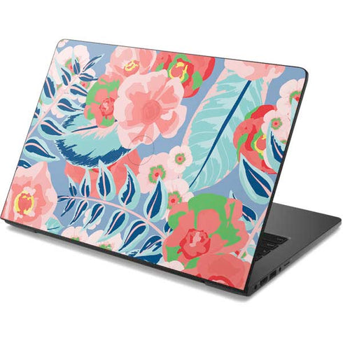 Pink Spring Flowers Dell Chromebook Skin