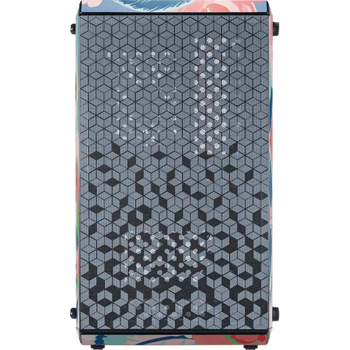 Pink Spring Flowers Cooler Master MasterBox Q300L Mini Tower Skin