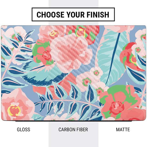 Pink Spring Flowers Dell Vostro Skin