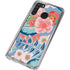 Pink Spring Flowers Galaxy A21 Clear Case