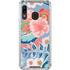 Pink Spring Flowers Galaxy A30 Clear Case