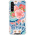 Pink Spring Flowers Galaxy A54 5G Clear Case