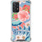 Pink Spring Flowers Galaxy A72 5G Clear Case