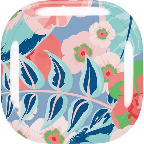 Pink Spring Flowers Galaxy Buds Live Skin