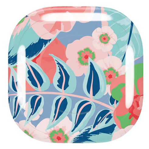 Pink Spring Flowers Galaxy Buds Live Skin