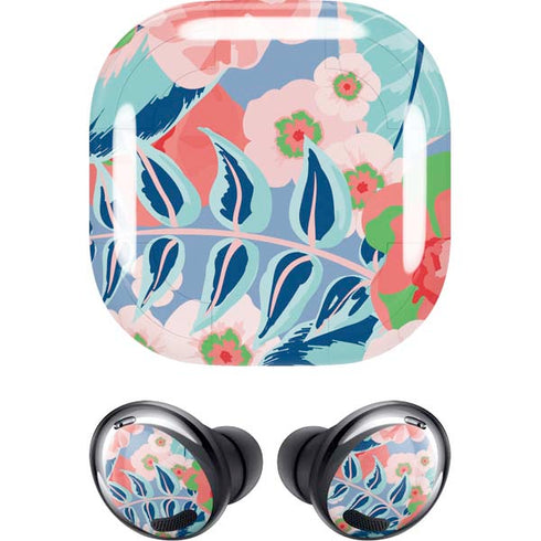 Pink Spring Flowers Galaxy Buds Pro Skin