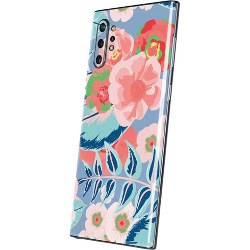 Pink Spring Flowers Galaxy Note 10 Plus Skin