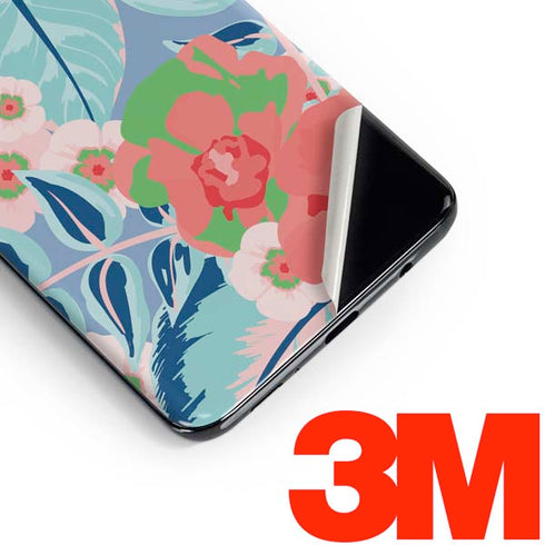 Pink Spring Flowers Galaxy S10 Plus Skin