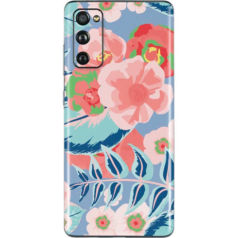 Pink Spring Flowers Galaxy S20 Fan Edition Skin