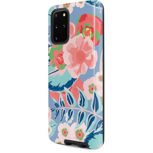 Pink Spring Flowers Galaxy S20 Plus Pro Case