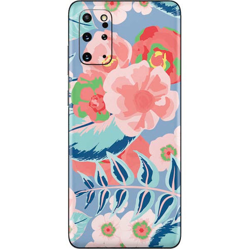 Pink Spring Flowers Galaxy S20 Plus Skin