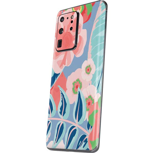 Pink Spring Flowers Galaxy S20 Ultra 5G Skin