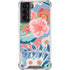 Pink Spring Flowers Galaxy S21 5G Clear Case