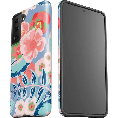 Pink Spring Flowers Galaxy S21 FE Pro Case