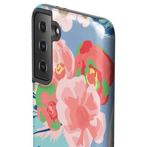Pink Spring Flowers Galaxy S21 Plus 5G Pro Case