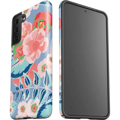 Pink Spring Flowers Galaxy S21 Plus 5G Pro Case