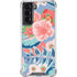 Pink Spring Flowers Galaxy S22 Clear Case
