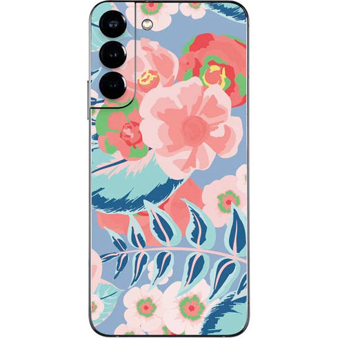 Pink Spring Flowers Galaxy S22 Plus Skin