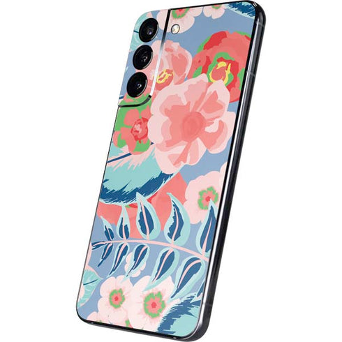 Pink Spring Flowers Galaxy S22 Plus Skin