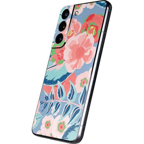 Pink Spring Flowers Galaxy S22 Skin