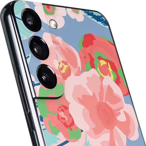 Pink Spring Flowers Galaxy S22 Skin