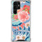 Pink Spring Flowers Galaxy S22 Ultra Clear Case